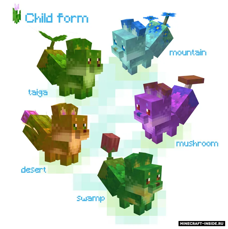 Flower Foxes! — Minecraft mod, rasm 4