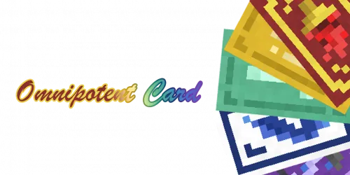 Omnipotent Card — Minecraft mod, rasm 1