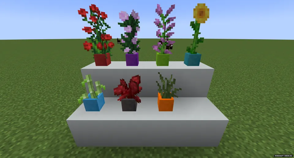 Flower Pots Plus — Minecraft mod, rasm 3