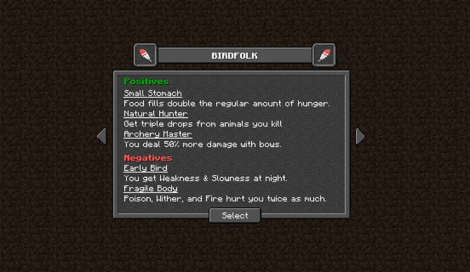 Fantasia RPG Races — Minecraft mod, rasm 6