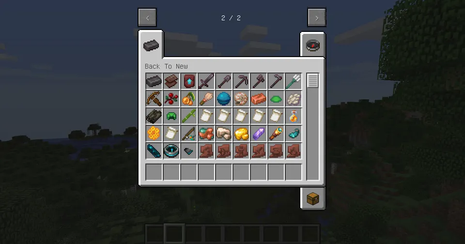 Back To New — Minecraft mod, rasm 2