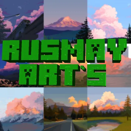 RusmayARTs — Minecraft mod, rasm 1