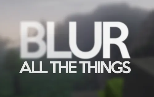 Blur — Minecraft mod, rasm 1