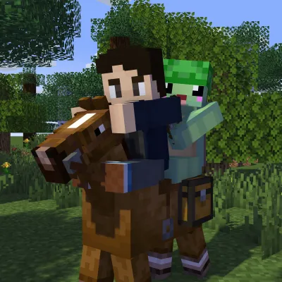 Riding Partners — Minecraft mod, rasm 1