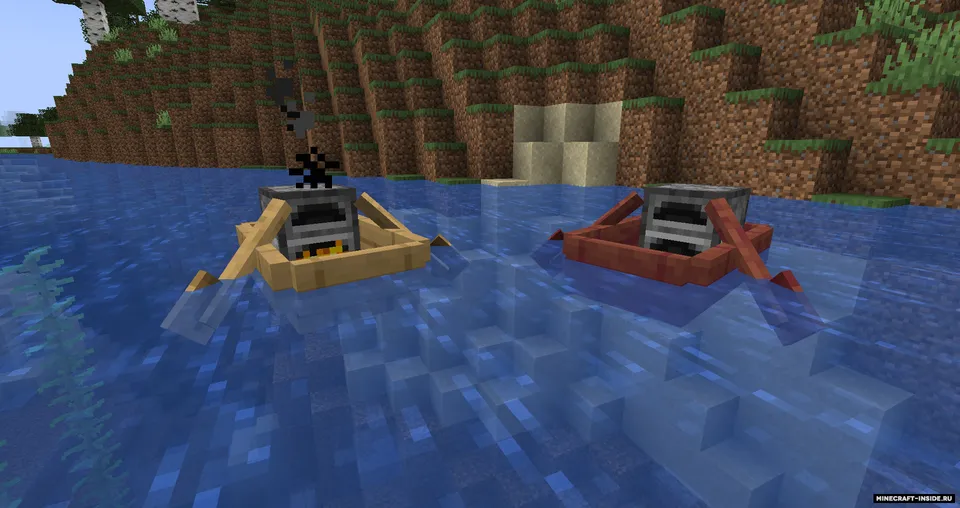 Boatload — Minecraft mod, rasm 2