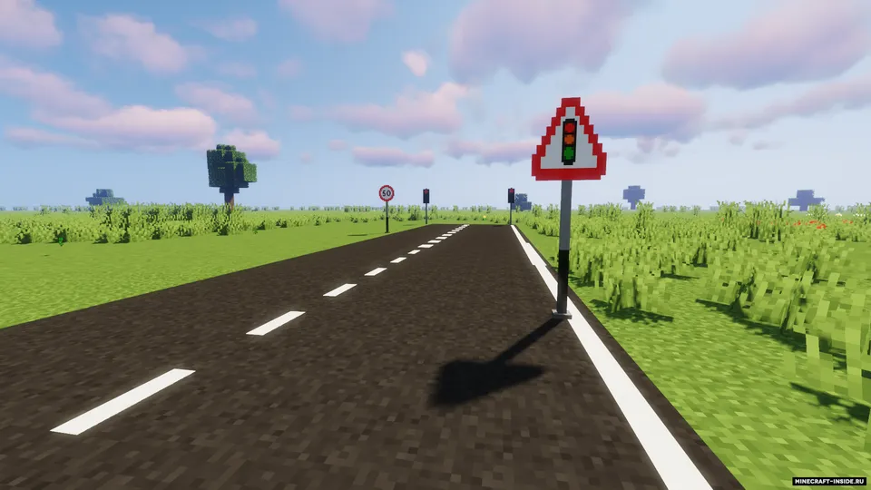 Saro´s Road Sings — Minecraft mod, rasm 2