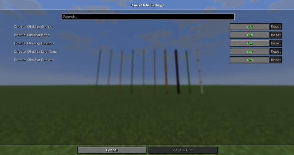 Chain Slide — Minecraft mod, rasm 4