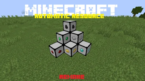 Automatic Resources Remake — Minecraft mod, rasm 1