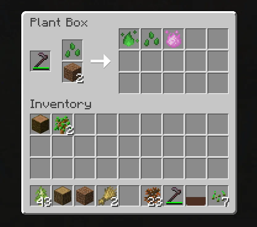 Plant Box — Minecraft mod, rasm 3