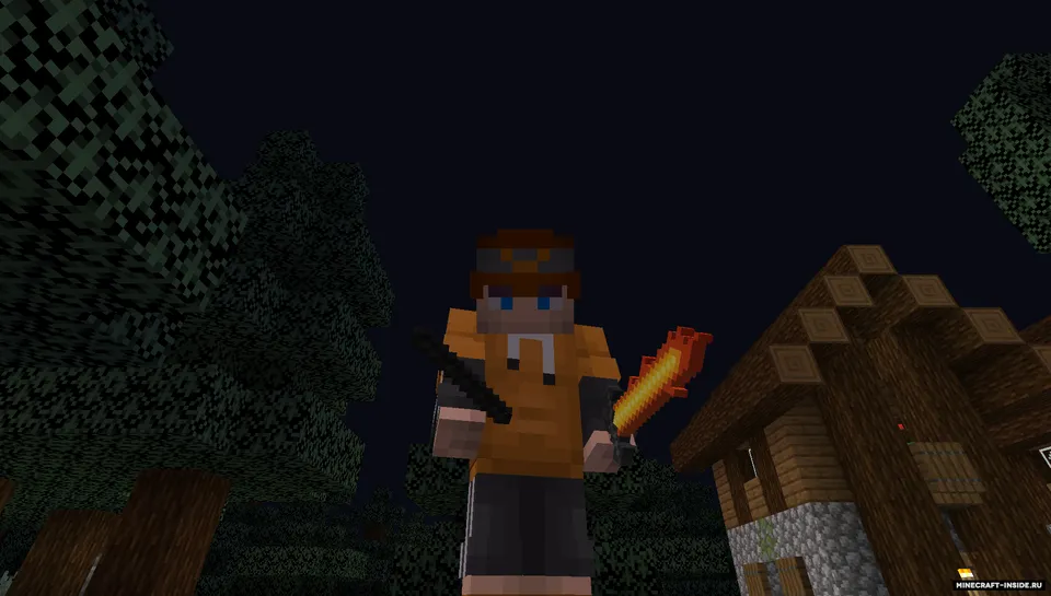 Fire Sword - Olovli qilich — Minecraft mod, rasm 2