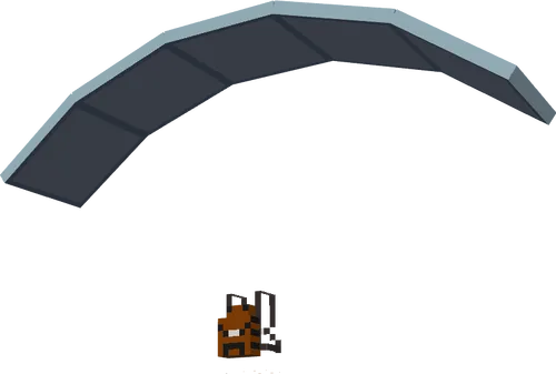 Jaffe2718's Parachute — Minecraft mod, rasm 1