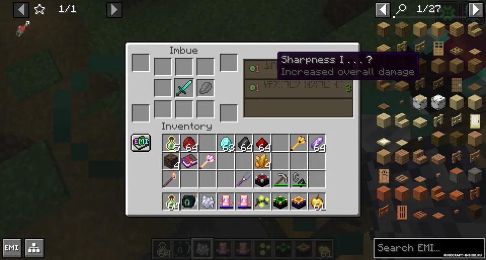 Enchanting Table Descriptions — Minecraft mod, rasm 3