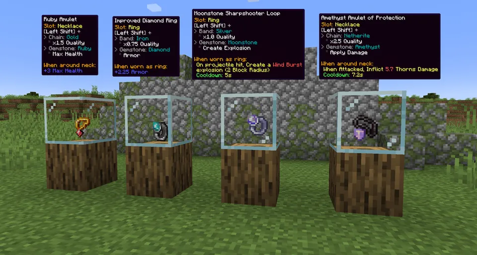 Iron's Gems 'n Jewelry — Minecraft mod, rasm 2