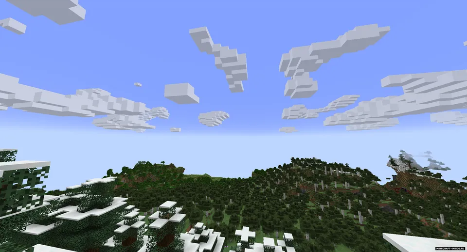 SuperFancyClouds — Minecraft mod, rasm 4