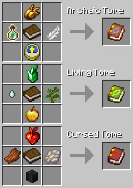 Tomes — Minecraft mod, rasm 5