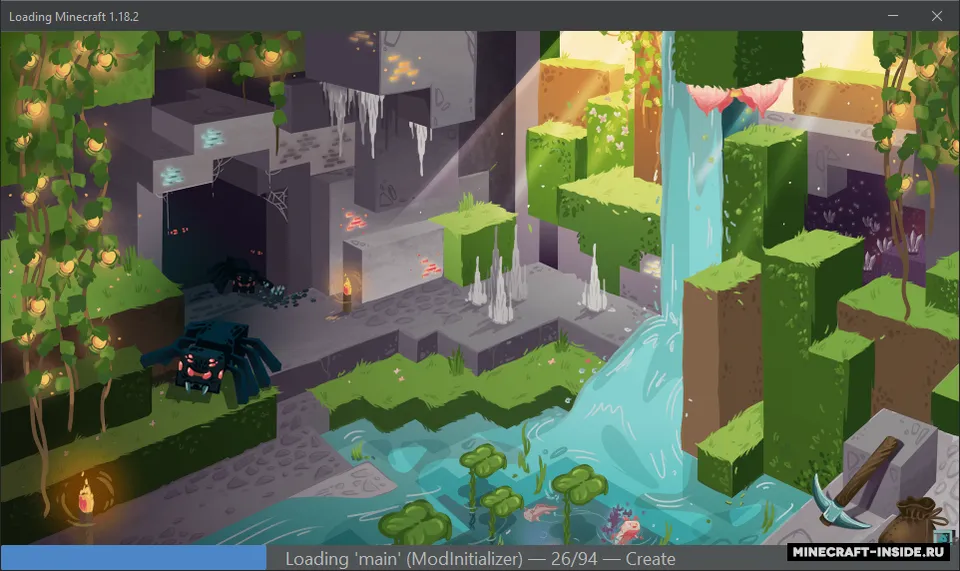 Mod Loading Screen — Minecraft mod, rasm 2