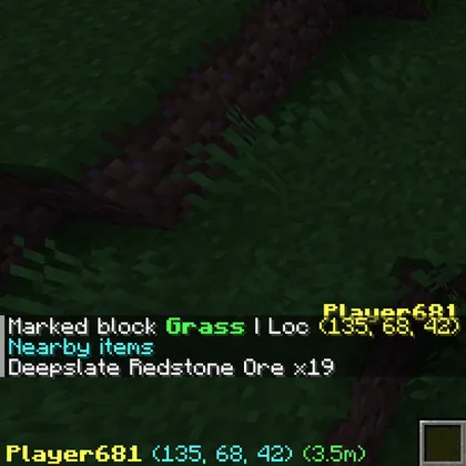 InstantMarker — Minecraft mod, rasm 1