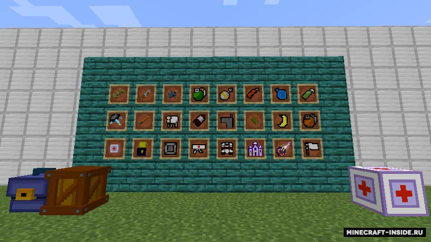 Worms Block Wars — Minecraft mod, rasm 2