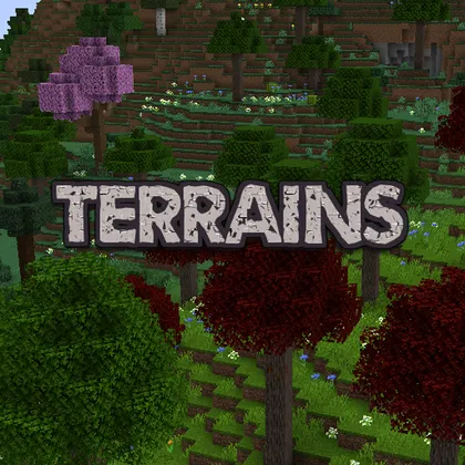 Terrains — Minecraft mod, rasm 1