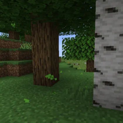 Falling Leaves — Minecraft mod, rasm 1