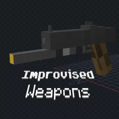 Improvised Weapons — Minecraft mod, rasm 1