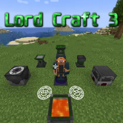 Lord Craft — Minecraft mod, rasm 1