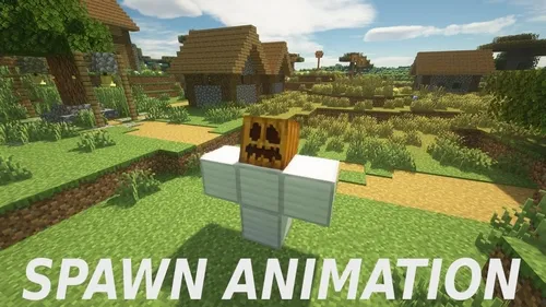 Golem Spawn Animation — Minecraft mod, rasm 1