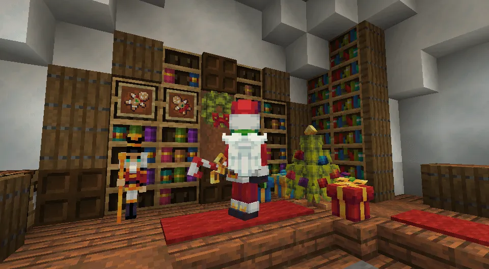 Christmas Grandma's Cabinet — Minecraft mod, rasm 2