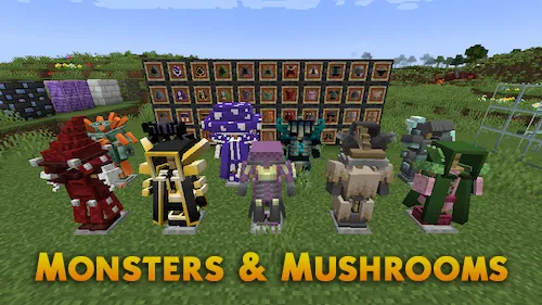Monsters & Mushrooms — Minecraft mod, rasm 1