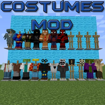 Costumes — Minecraft mod, rasm 1