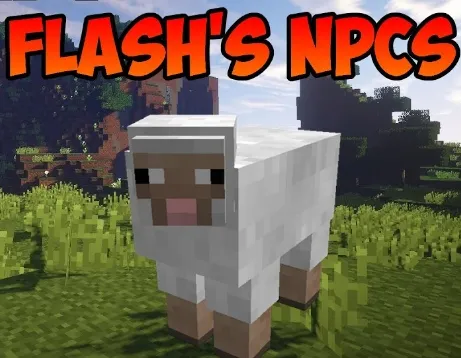 Flash's NPCs — Minecraft mod, rasm 1