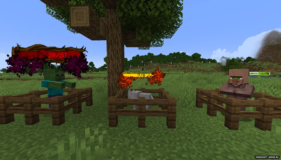 Health Bar Plus — Minecraft mod, rasm 3
