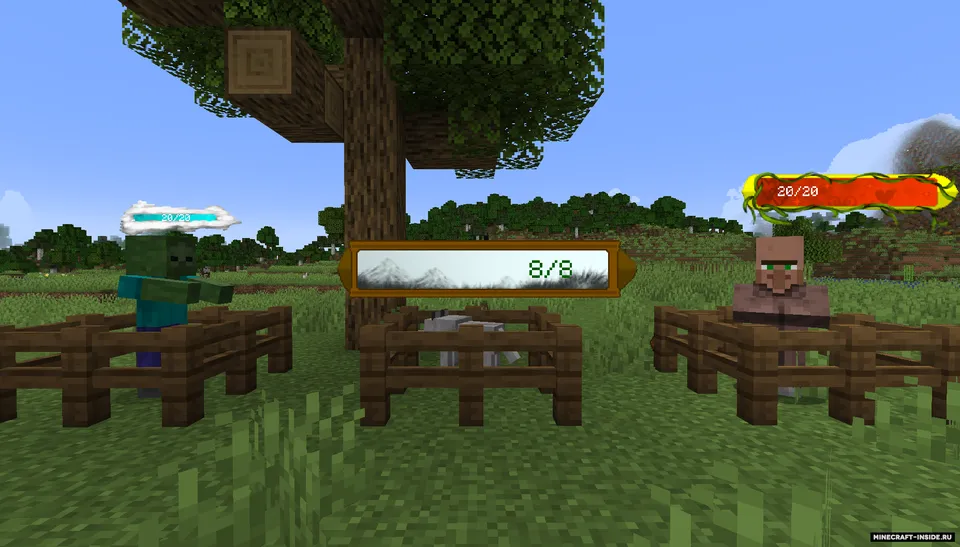 Health Bar Plus — Minecraft mod, rasm 4
