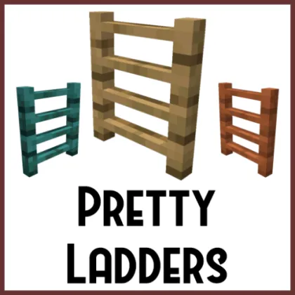 Pretty Ladders — Minecraft mod, rasm 1