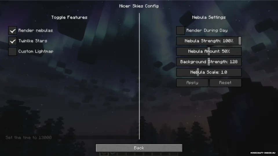 Nicer Skies — Minecraft mod, rasm 2
