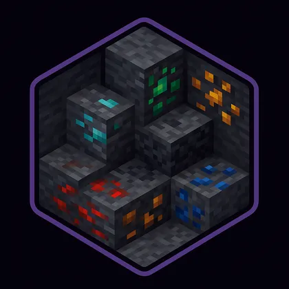 Ore Veines+ — Minecraft mod, rasm 1