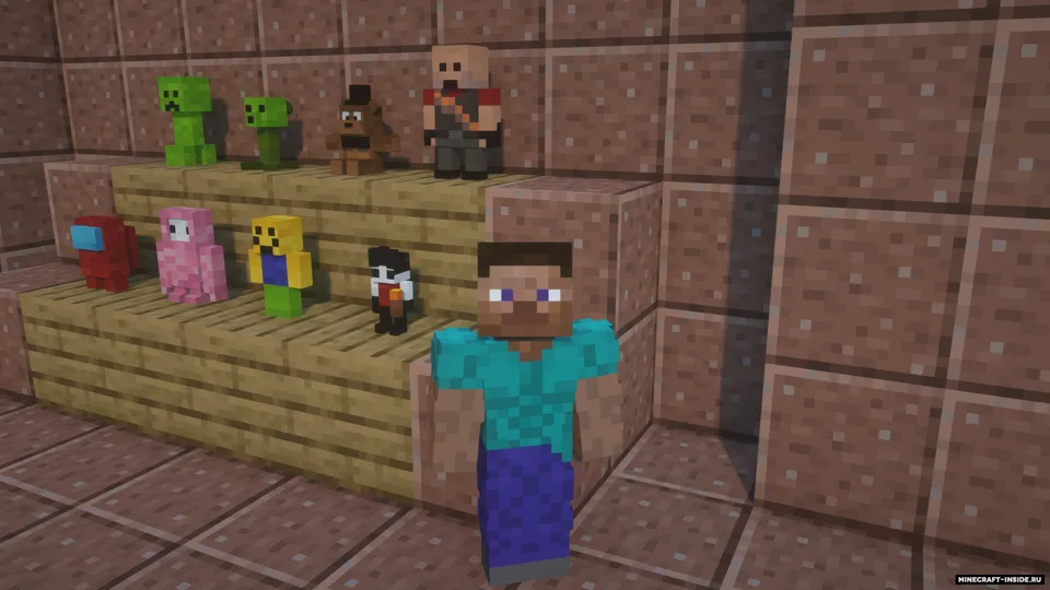 A Man With Plushies — Minecraft mod, rasm 2
