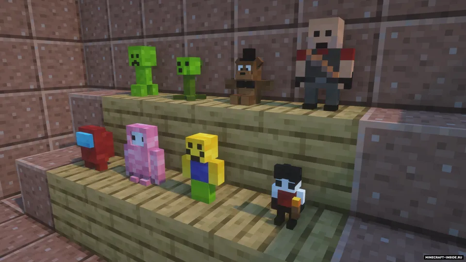 A Man With Plushies — Minecraft mod, rasm 3
