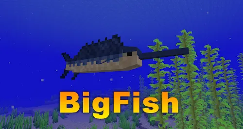 BigFish — Minecraft mod, rasm 1