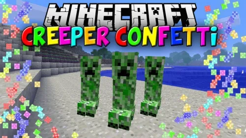 Creeper Confetti — Minecraft mod, rasm 1