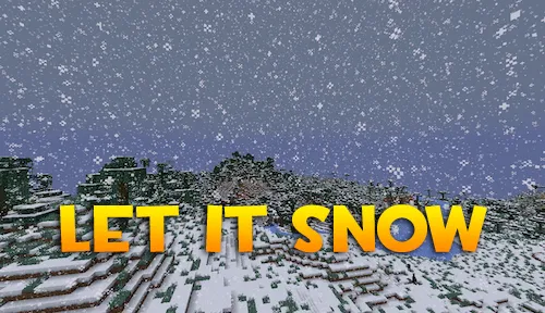Let It Snow — Minecraft mod, rasm 1