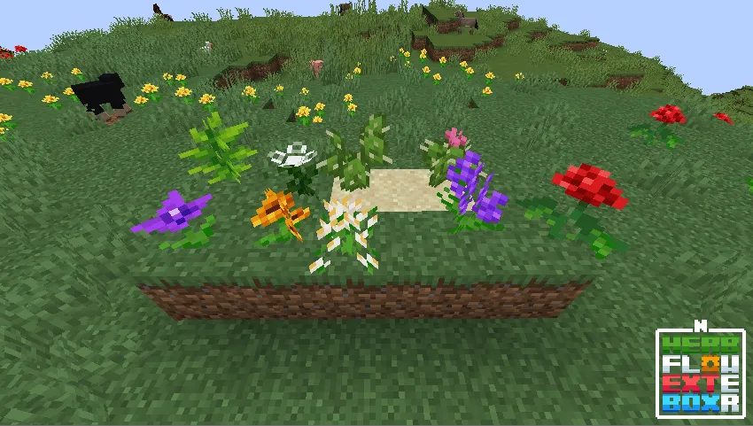 N Herb Flower Ext Box — Minecraft mod, rasm 2