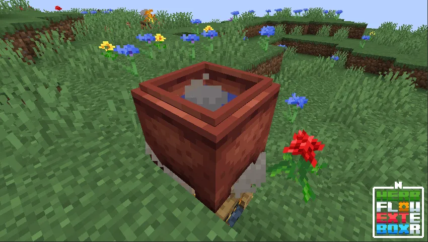 N Herb Flower Ext Box — Minecraft mod, rasm 5