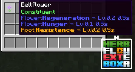 N Herb Flower Ext Box — Minecraft mod, rasm 6
