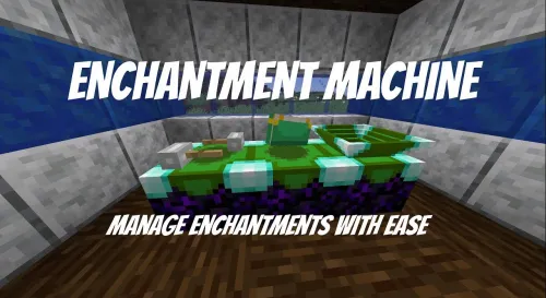 Enchantment Machine — Minecraft mod, rasm 1