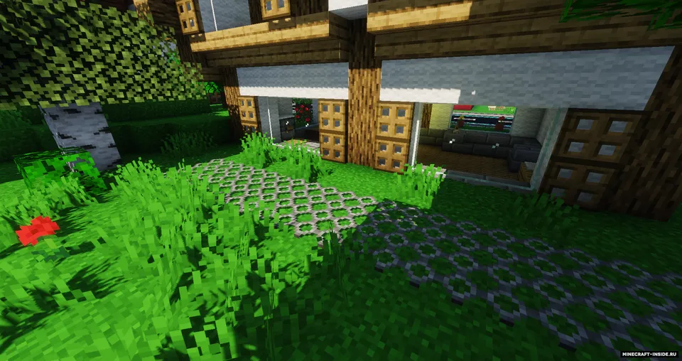Macaw's Paths and Pavings — Minecraft mod, rasm 2