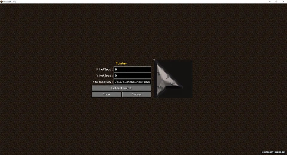 Cursor — Minecraft mod, rasm 3