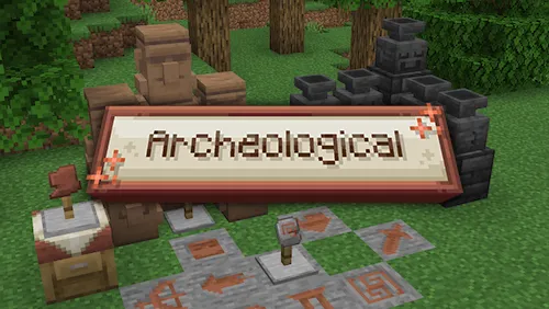 Archeological — Minecraft mod, rasm 1
