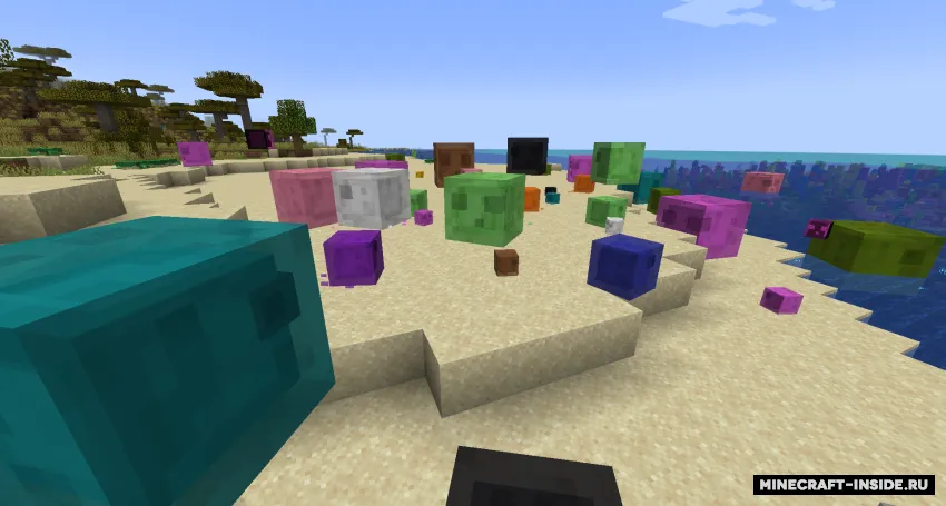 Rainbow Slime — Minecraft mod, rasm 2