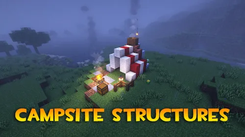 Campsite Structures — Minecraft mod, rasm 1